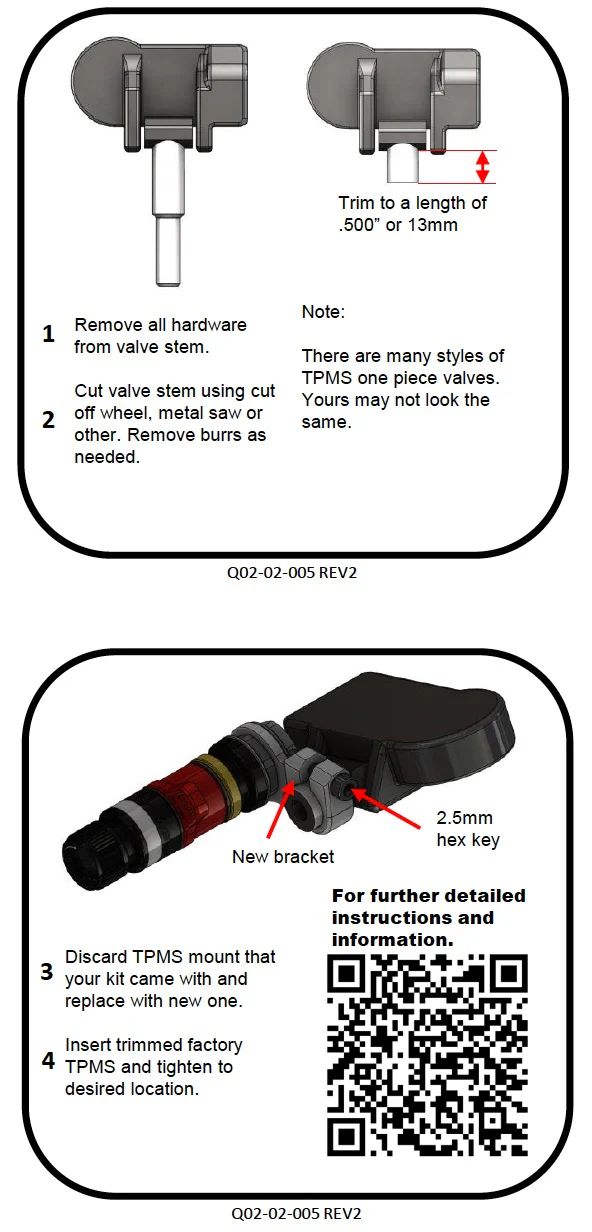 RPV TPMS ADAPTER KIT - Image 5